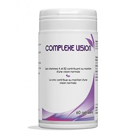 Complexe Vision - Complément Alimentaire Naturel Yeux - Nutriments Maintien Vision - Lutéine Zéaxanthine Myrtille - Vegan - 6