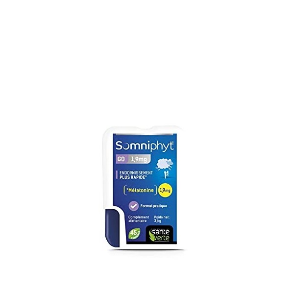 Santé Verte Somniphyt Flash 1,9 mg 45 Comprimés