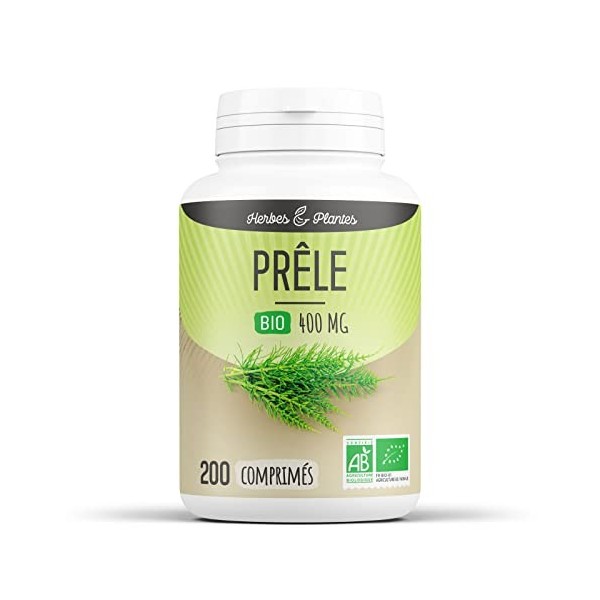 Prêle Bio 200 Comprimés 400 mg - Herbes et Plantes