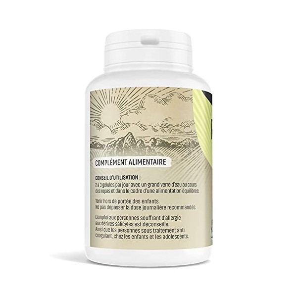 Herbes Et Plantes Reine des Prés Bio 200 Gélules Végétales 215 mg