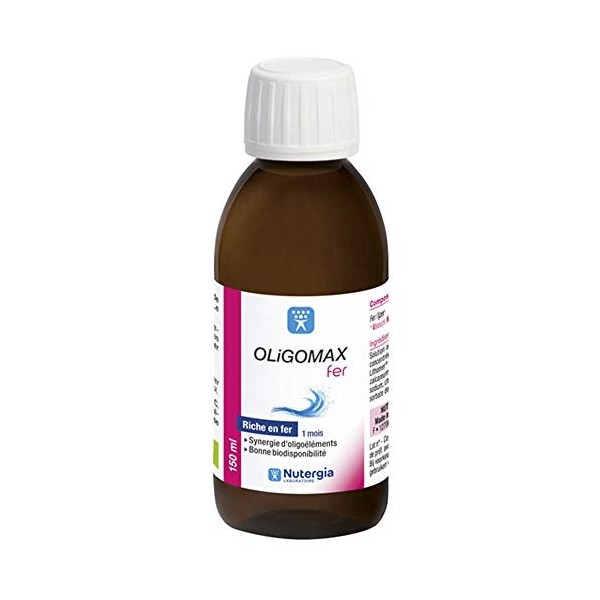 Nutergia - Oligomax Fer 150ml Nutergia