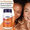 Now Foods, Vitamine A, 10.000IU 3.000mcg , Base de Palmitate de Rétinyle et dHuile de Foie de Morue, Hautement Dosé, 100 Ca