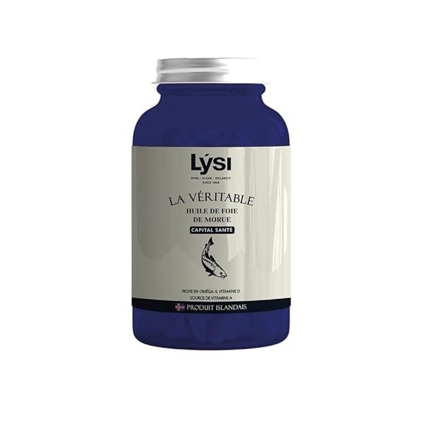 Lysi Omega 3 Vitamines A + D - 120 gélules
