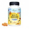 Multivitamines Gummies Vegavero® | VEGAN | Sans OGM | Avec Vitamines C, D3, B12, Biotine, B3, B9 Acide Folique , A, E et K1 