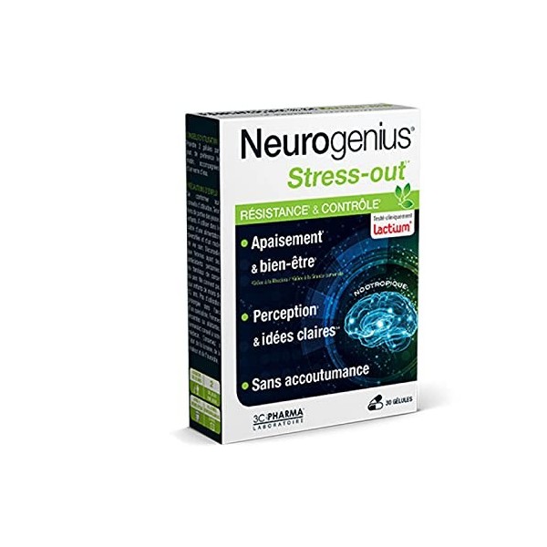 3C Pharma Neurogenius Stress-Out 30 Gélules