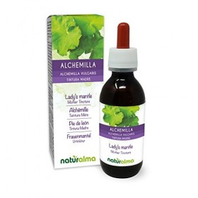 Alchémille commune Alchemilla vulgaris herbe Teinture Mère sans alcool Naturalma | Extrait liquide gouttes 120 ml | Complém