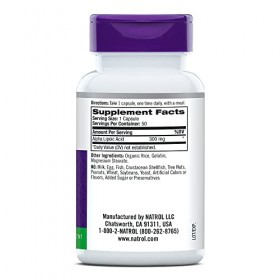 Natrol Acide lipoic dalpha Alpha Lipoic Acid 300mg x50caps - Antioxydant
