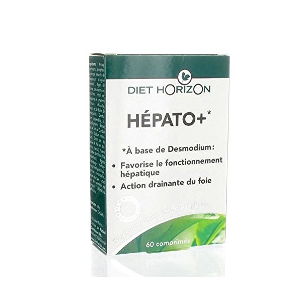 Diet horizon - Hepato+ - 60 comprimés - Laide du foie pour les lendemains de fête