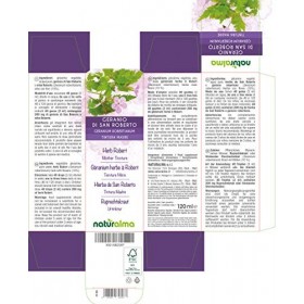 Géranium herbe à Robert Geranium robertianum herbe avec fleurs Teinture Mère sans alcool Naturalma | Extrait liquide goutte