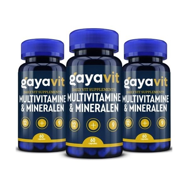 multivitamines et minéraux - 2+1-180 gélules