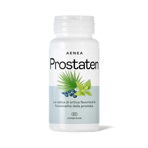 Prostaten - Utile pour le bien-être naturel de la prostate et du tract génito-urinaire - Avec Serenoa Repens, Urtica Dioica -