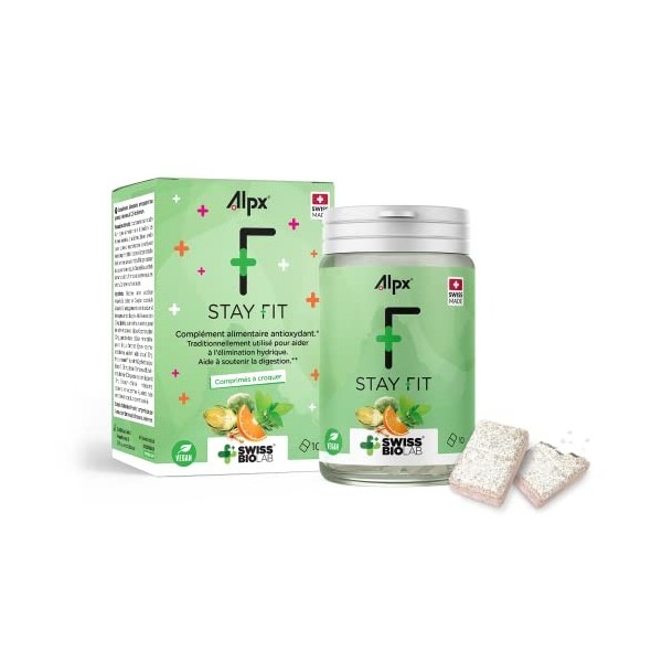 ALPX - Stay Fit - Anti-gueule de bois REVOLUTIONNAIRE - A Croquer – ELIMINE Digestion Difficile, Gueule de Bois, Brûlures Est