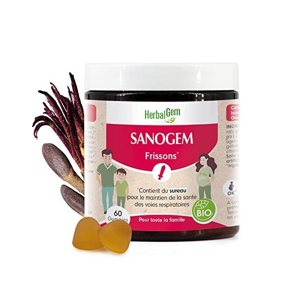 HERBALGEM SANOGEM GUMMIES BIO 60 GOM, 150 GR