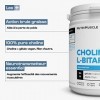 Choline L-Bitartrate 100% Pur | Brûle-graisse • Protection du foie • Sèche & Musculation • Vegan • Bien-Être & Sport | Nutrim