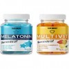 Weider Pack Gummies Melatonin + Multivit 640 ml