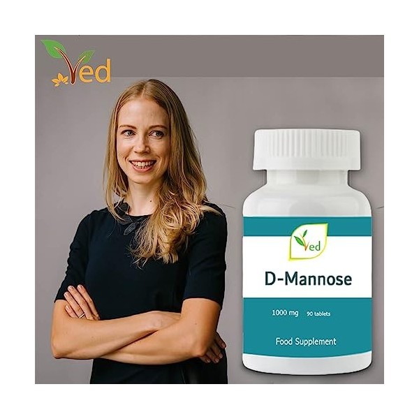 Ved D-Mannose Lot de 90 comprimés 1000 mg
