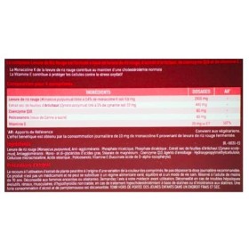 SANTE VERTE LEVURE DE RIZ ROUGE + formule renforcee 60cps