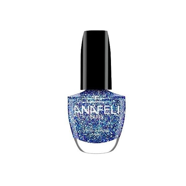 Anafeli paris - Vernis à ongles paillettes - couleurs vives - longue tenue - ultra brillance séchage rapide Manucure français