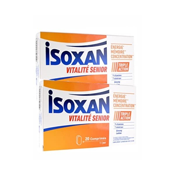 ISOXAN 50+ - Lot de Boites de 20 Comprimés 2 