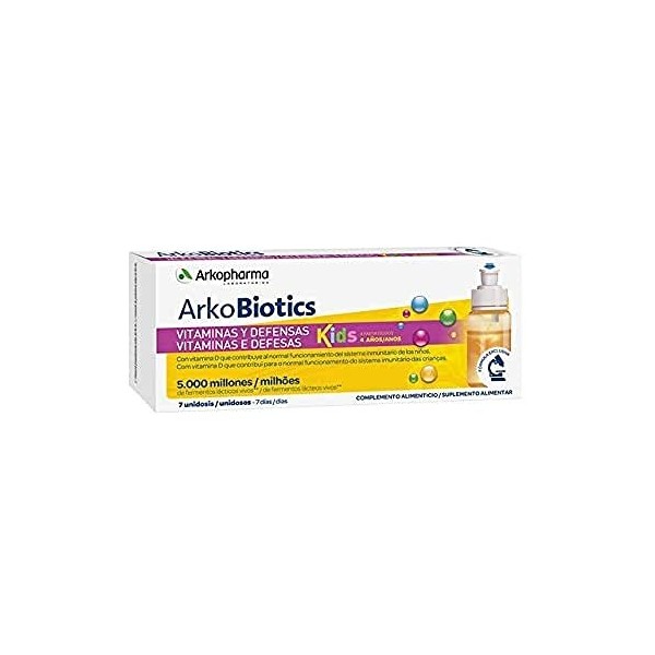 Arkobiotics Vit + Defens 7 Vial Nin