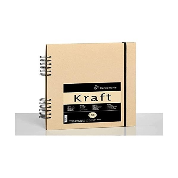 10628781 Hahnemuhle – Spirale croquis – A4 120 g/m² – Kraft