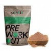 Pre Workout - 400 g - Guarana et de la caféine en poudre - Source dénergie et dhydrates de carbone pour vos séances dentra