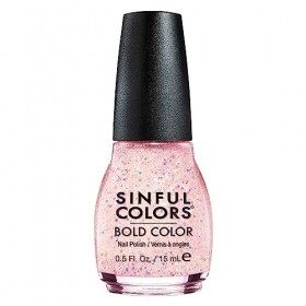 SINFUL COLORS Vernis à Ongles N° 0830 Pinky Glitter 15 ml