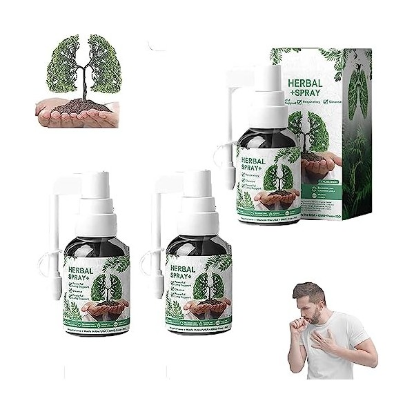 Respinature Herbal Lung Cleanse Mist-Powerful Lung Support, Respi Nature Herbal Lung Cleanse Mist, Herbal Body Care Essence, 