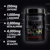 USN QHUSH Pre-Workout 20 servings Framboise bleue