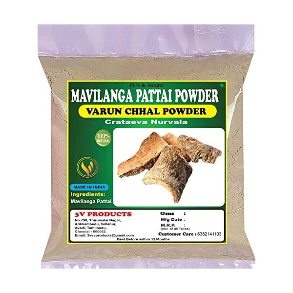 Metrol Mavilanga Pattai Poudre décorce de Crataeva Nurvala 100 g