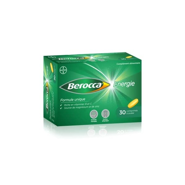 Berocca Energie boite de 40 cps à avaler