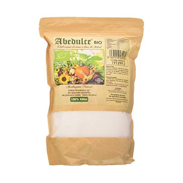 Abedulce Abedoux Xilitol De Maiz 1 kg Bio 1000 g 1 Unité