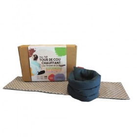 Agovie - Tour de cou chauffant aux graines de lin 