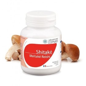 LABORATOIRES COPMED - Shitake Maitaké Reishi - Complément Alimentaire à Base de Champignons Médicinaux - Actifs Naturels - Fa