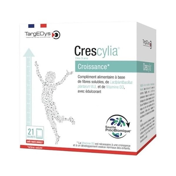 Crescylia® complément alimentaires 21 sachets Targedys