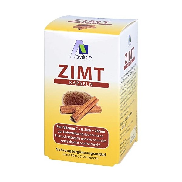 avitale Zimt Kapseln, 120 pc Capsules