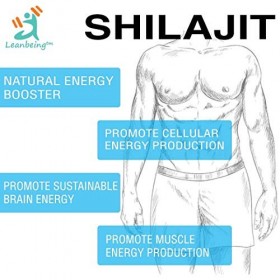Metrol Leanbeing Résine ayurvédique pure Shilajit/Shilajeet 10 g