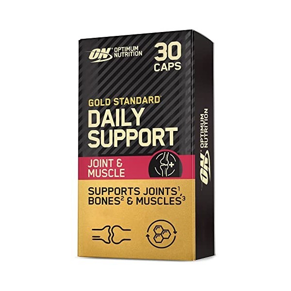 Optimum Nutrition Gold Standard Daily Support Joint and Muscle, Complément hommes et femmes pour articulations et muscles ave