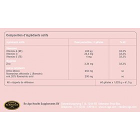 ReAge® Skin Factor 1 pour hommes et femmes | Pour une belle peau | Inhibe leffet de la glycation sur le vieillissement | AGE