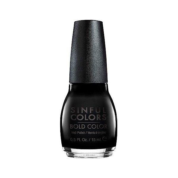 Revlon Sinful Colors, VernisàOngles N 0103 Black On Black 15 Ml