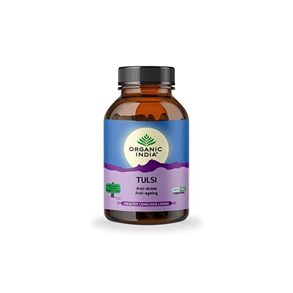 Green Velly Organic Tulsi Ayurvedic Capsule || Anti-Stress || Respiratory Wellness Improves Stamina || Boosts Immunity Preven