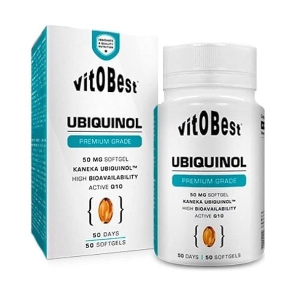 VITOBEST UBIQUINOL Premium Grade 50 Softgels