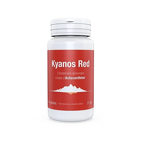 Kyanos Red - Complément alimentaire à base dAstaxanthine - Gélules