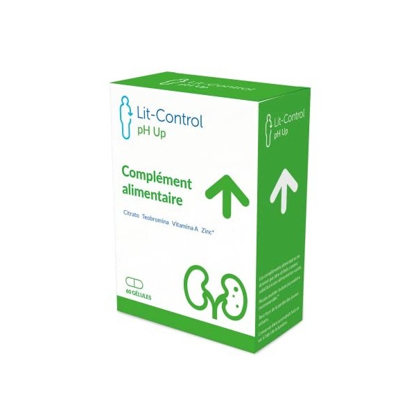 Devicare Lit-Control pH Up - Complément Alimentaire - Empêche la Cristallisation des Sels Urinaires - Calculs Rénaux - Augmen