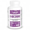 Sarcosine 3000 mg Par Jour - Bien-Être - Contribue à Atténuer les Troubles de lHumeur - Nootropique Protéinogène - Vegan - S