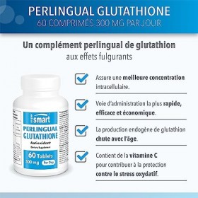 Glutathion à Sucer - Booster de Glutathion - Lutte Contre le Stress Oxydatif - Soutient le Système Immunitaire - Protège et D