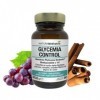 Glycemia control : 60 gélules capsules - Glycémie normale - Foie et digestion - Contre le stress oxydant - Enrichi en acide a