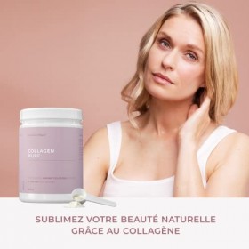 Swedish Collagen - Collagen Pure 300 g de collagène en poudre | 10 000 mg de collagène marin pour les cheveux, la peau et les