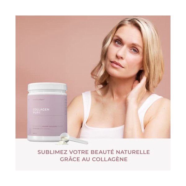 Swedish Collagen - Collagen Pure 300 g de collagène en poudre | 10 000 mg de collagène marin pour les cheveux, la peau et les