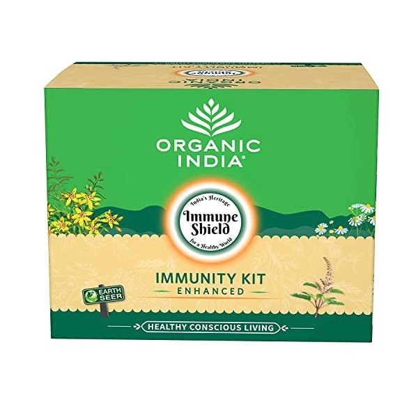 Green Velly Organic Immunity Kit Enhanced || Immunity Booster || Powerful Anti-stress || Relieves mental & Physical Stress